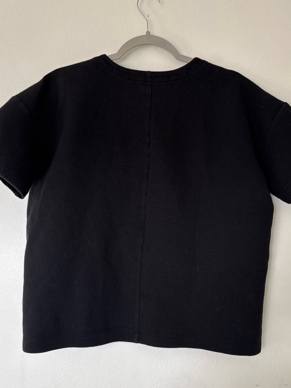Black boxy Everlane Scuba Tee - Picture 4 of 6